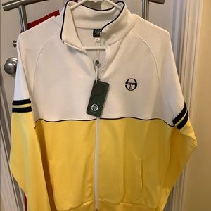 Sergio Tacchini track jacket NWT size L/M fila